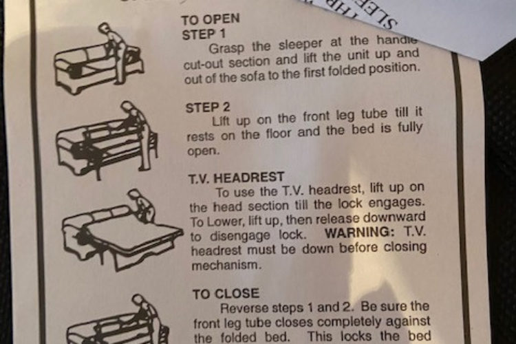 chair bed #2 chair bed #2