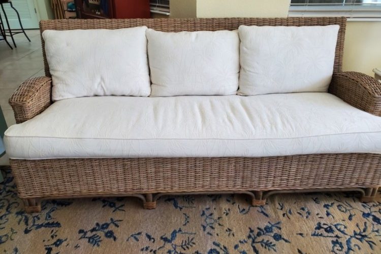 Sofa & Love Seat - Woven Reed Sofa & Love Seat - Woven Reed