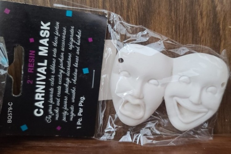 mask carnival theater unpainted #1 mask carnival theater unpainted #1