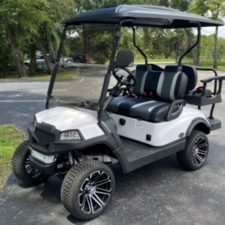 2022 AEV Sport-White Golf Cart