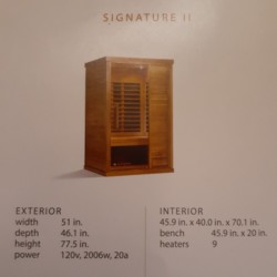 Sunlighten Signature II Sauna