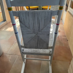 REAR VIEW OF CHAIR