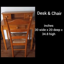 Desk and Chair