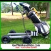 Golf Push Cart - Golf Walk and Ride Trolley - Platform Down