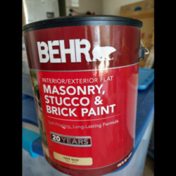 Behr paint/sealer Terracotta color