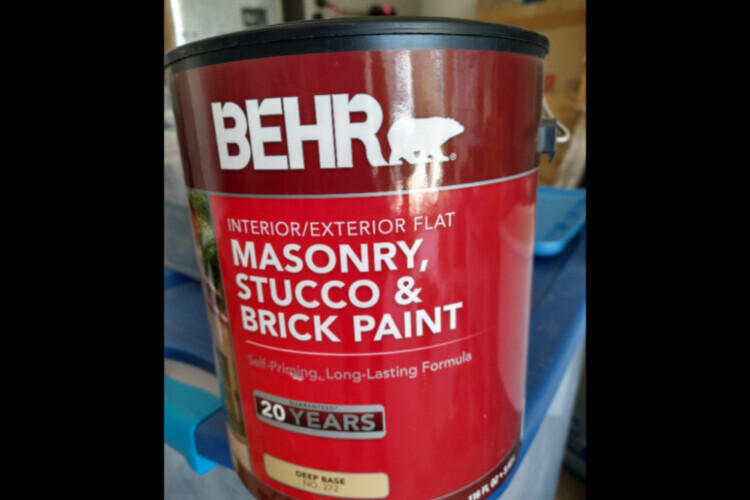 Behr paint/sealer Terracotta color