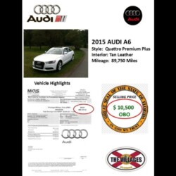 AUDI A6 FOR SALE