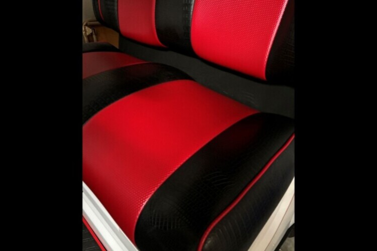 Golf Cart inside seats