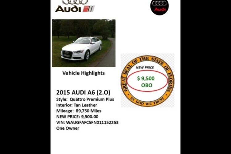 AUDI A6 FOR SALE