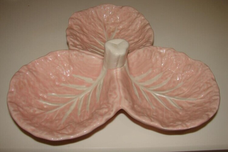 pink dish
